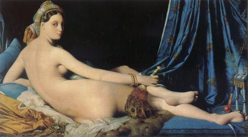 Jean Auguste Dominique Ingres grande odalisque china oil painting image